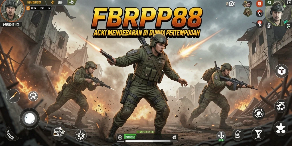 Gameplay intens dari FBRP88 menampilkan pertempuran yang seru.