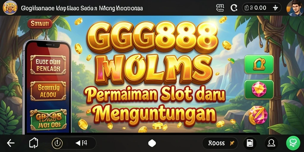 Tampilan gameplay Slot yang memukau di GGG888.