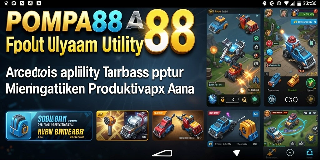 Tampilan antarmuka POMPA88 yang intuitif dan mudah digunakan.