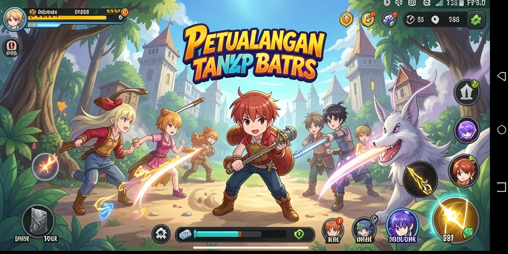 Screenshot utama PP88 menunjukkan karakter bertarung dalam aksi yang mendebarkan.