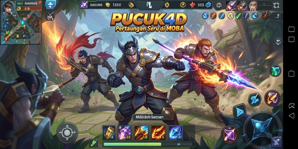 Gameplay seru dan strategis di PUCUK4D dengan pertarungan epik.