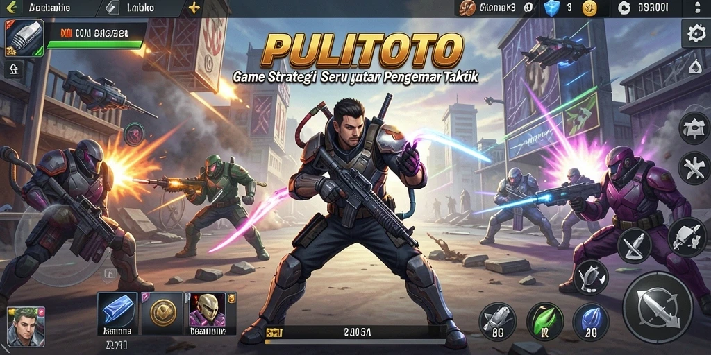 Tampilan gameplay PULITOTO yang menegangkan dan strategi taktis.