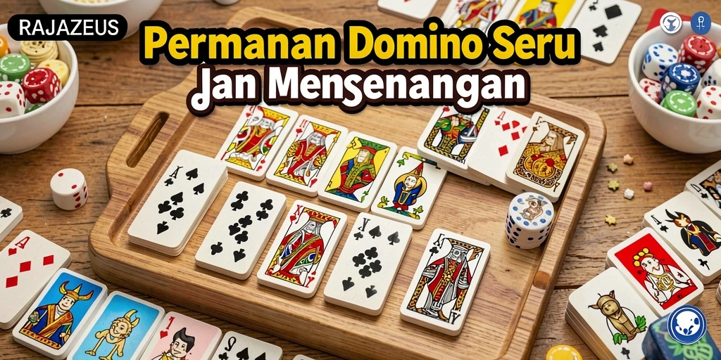 Tampilan gameplay menarik dari RAJAZEUS yang penuh warna.