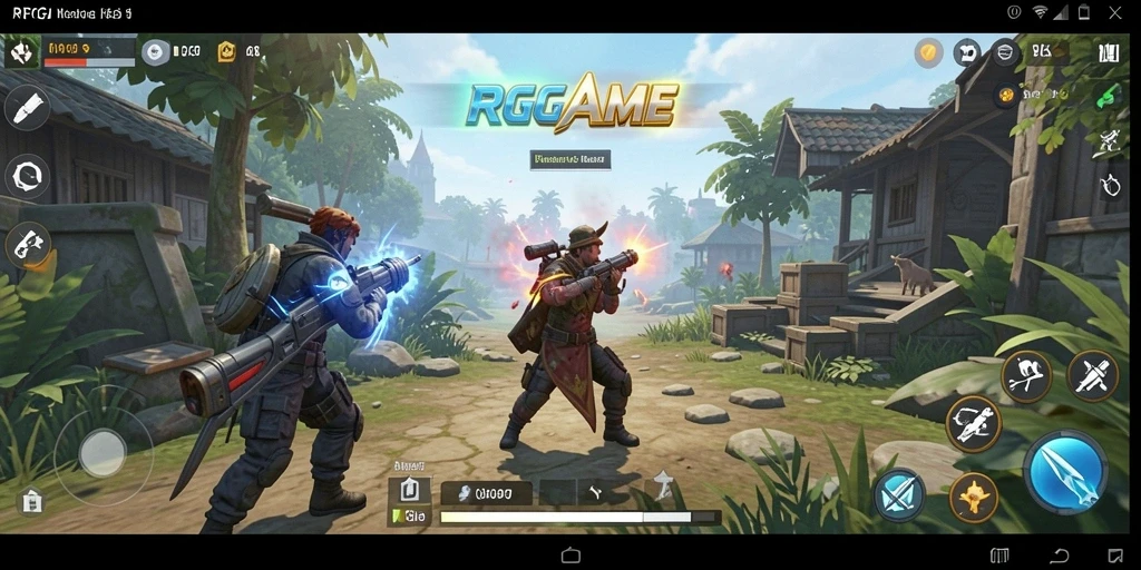 Screenshot utama RPGAME menunjukkan fitur-fitur utility yang menarik.