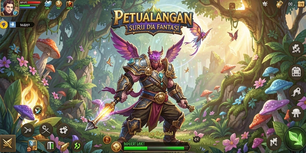 Gameplay menarik dan penuh petualangan dari RPVIP1.