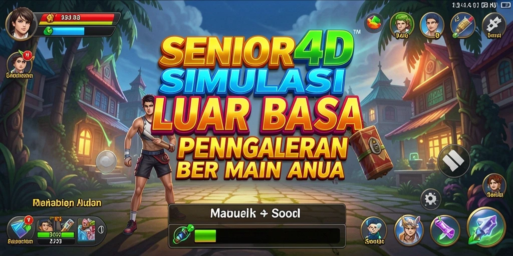 Tampilan gameplay <strong>SENIOR4D</strong> yang mengesankan dan interaktif.