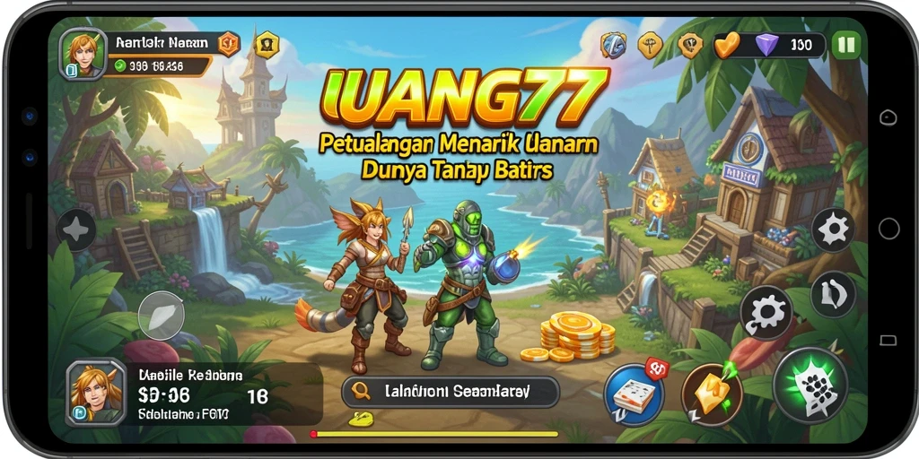 Tampilan menarik dari gameplay UANG77 yang penuh petualangan.