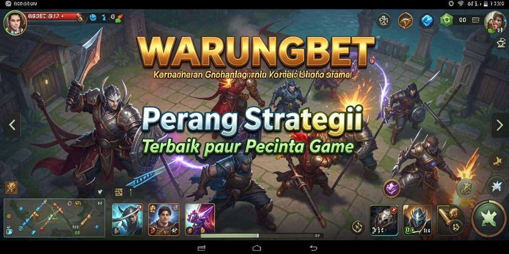 Menampilkan pertempuran seru dan strategi cerdas dalam WARUNGBET.