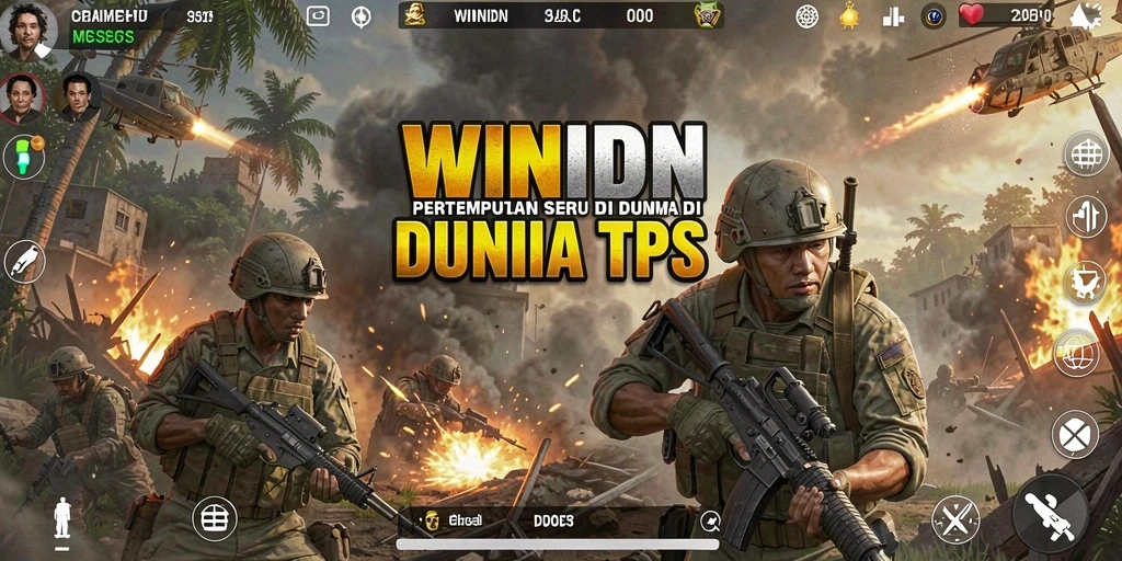 Screenshot gameplay <strong>WINIDN</strong> menunjukkan aksi seru dalam pertempuran TPS.